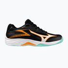 Children's volleyball shoes Mizuno Lightning Star Z7 black/tangelo/ice green
