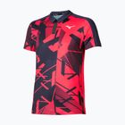 Men's Mizuno Daybreakers Shadow Polo t-shirt vibrant red