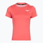 Women's tennis shirt Mizuno Daybreakers Printed calypso coral