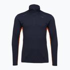 Men's running longsleeve Mizuno Tech Thermal Charge Half Zip baritone blue