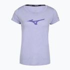 Women's running shirt Mizuno Core Runbird Tee icelandic blue