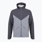 Men's running jacket Mizuno Tech Thermal Charge Hooded quiksilver