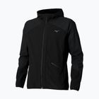 Men's running jacket Mizuno Active Alpha Hodded black