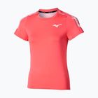Women's tennis shirt Mizuno Daybreakers Printed calypso coral