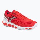 Tennis shoes Mizuno Wave Enforce Tour 2 CC fiery red/white/sun-dried toma