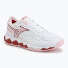 Women's tennis shoes Mizuno Wave Enforce Tour 2 CC white/pinkesque/barbados/cherr