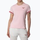 Women's tennis shirt Mizuno Stargazer Tee pinkesque