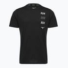 Men's running shirt Mizuno Core Run Short Sleeve Tee black