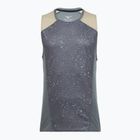 Men's running top Mizuno Active DryAeroFlow Graphic Tank Top lava smoke