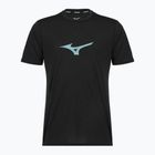 Men's running top Mizuno Core Runbird Tee black