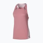 Women's running top Mizuno Active DryAeroFlow Tank Top rose elegance