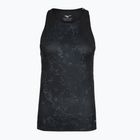 Women's running top Mizuno Active DryAeroFlow Graphic Tank Top black