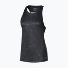 Women's running top Mizuno Active DryAeroFlow Graphic Tank Top black