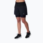 Women's running shorts Mizuno Trail Multipocket 2in1 black