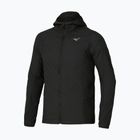 Men's running jacket Mizuno Tech Light Hooded black