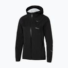 Women's running jacket Mizuno Trail Waterproof 20K Hooded black