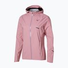 Women's running jacket Mizuno Trail Waterproof 20K Hooded rose elegance