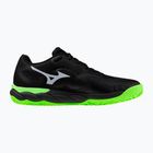 Padel shoes Mizuno Wave Enforce Court Padel black/foliage green/glowing ap