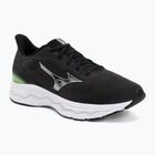 Men's running shoes Mizuno Wave Serene 2 black/silver/glowing apple
