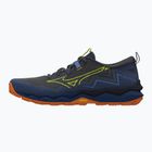 Men's running shoes Mizuno Wave Daichi 9 estate blue/lightning yellow