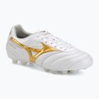 Football boots Mizuno Morelia II Elite FG white/football gold/galaxy silver