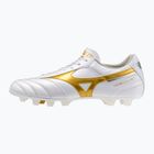 Football boots Mizuno Morelia II Pro FG white/football gold/galaxy silver