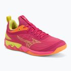 Volleyball shoes Mizuno Wave Luminous 3 mugen pink tetra/fortune yellow/ligh