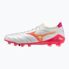 Football boots Mizuno Morelia Neo IV Beta Japan FG white/pink tetra/fuchsia purple