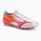 Football boots Mizuno Alpha III Japan AG white/fuchsia purple