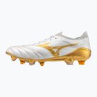 Football boots Mizuno Morelia Neo IV Beta Elite Mix white/mp gold/cool gray 3c