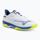 Tennis shoes Mizuno Wave Exceed Court CC white/dazzling blue/lightning