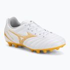 Children's football boots Mizuno Monarcida Neo III Select AG white/mp gold