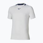 Men's tennis shirt Mizuno Tennis Core Short Sleeve Tee white/insignia blue