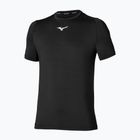 Men's tennis shirt Mizuno Tennis Core Short Sleeve Tee black/black