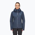 Women's rain jacket Rab Downpour Light tempest blue