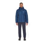 Men's down jacket Rab Microlight Alpine Tempest Blue