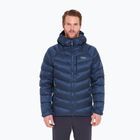 Men's down jacket Rab Glaceon Pro Jacket tempest blue