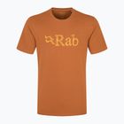 Men's Rab Stance Tech Sketch red earth T-shirt