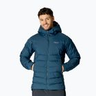 Men's down jacket Rab Infinity Windstopper Hoody tempest blue
