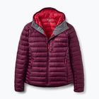 Women's down jacket Rab Microlight Alpine Hoody mulberry