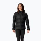 Women's down jacket Rab Microlight Alpine Hoody black