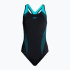 Speedo Plastisol Laneback one-piece swimsuit black 8-00305414840
