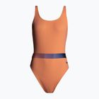 Speedo Belted Deep U-Back women's one-piece swimsuit orange 8-00307415485