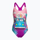 Speedo Digital Printed Children's One-Piece Swimsuit pink-purple 8-0797015162