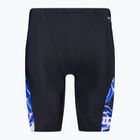 Men's Speedo Allover Digi V-Cut swim trunks black/blue