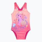 Children's one-piece swimsuit Speedo Digital Printed bloominous pink/cupid coral