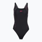 Women's one-piece swimsuit Speedo HyperBoom Splice Muscleback black/electric pink