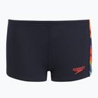 Children's swim boxers Speedo Digital Panel Aquashort true navy/watermelon/bitter lime
