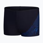 Speedo Medley Logo true navy/true cobalt children's swim trunks
