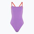 Speedo Solid Tie Back women's one-piece swimsuit sweet purple/watermelon